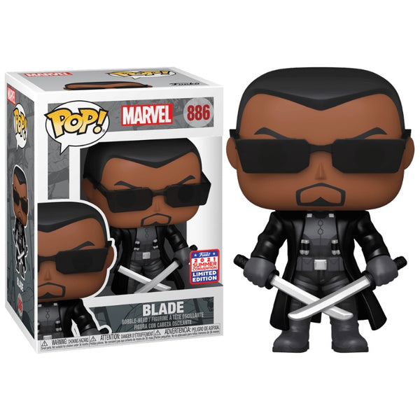 Funko Pop Marvel Blade 2021 Summer Convention Exclusive Figure