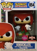 Funko Pop Sonic The Hedgehog Knuckles Flocked Target Con Exclusive Figure