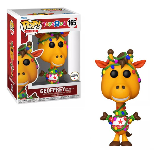 Funko Pop Ad Icons Toys R Us Geoffrey with Macy's Sweater Exclusive Figure