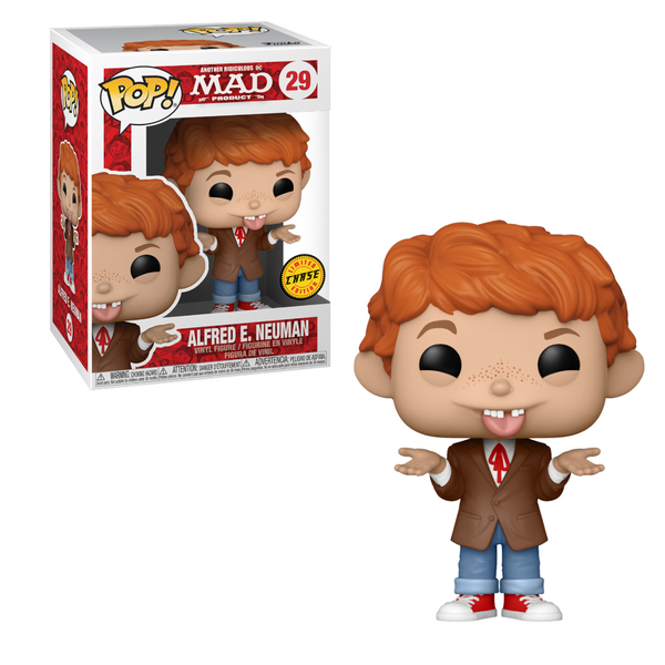 Funko Pop Mad TV Alfred E. Neuman Chase Figure