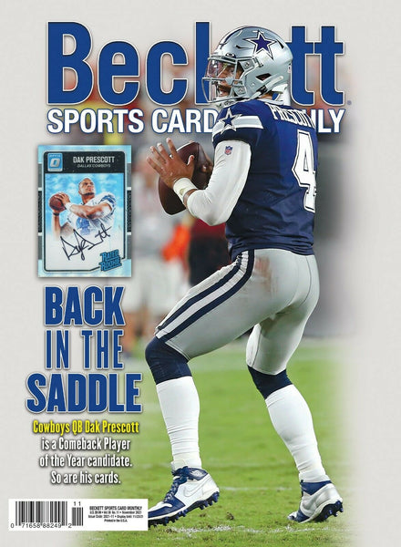 Beckett Sports Card Monthly Magazine - November 2021