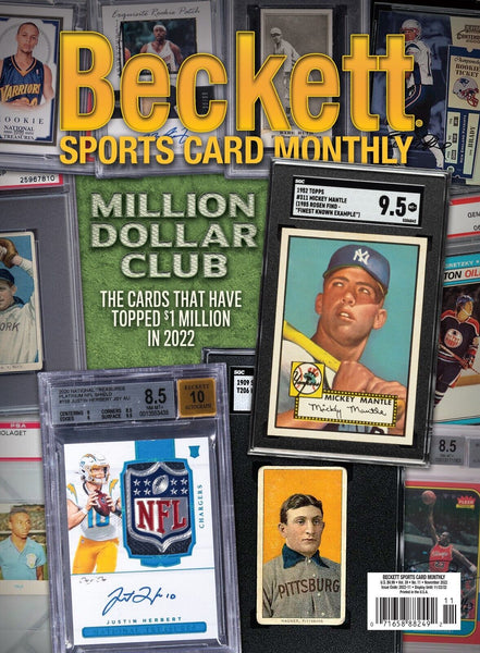 Beckett Sports Card Monthly Magazine - November 2022
