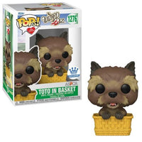 Funko Pop Wizard of Oz Toto in Basket Funko Shop Exclusive Figure