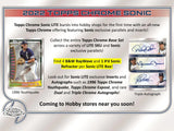 2022 Topps Chrome Sonic Baseball Hobby LITE Box