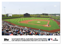 2021 Topps Now Field of Dreams Card YANKEES & WHITE SOX PLAY 1ST MLB AT FIELD OF DREAMS GAME